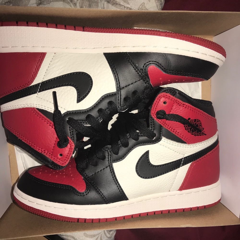 Bred Toe 1s